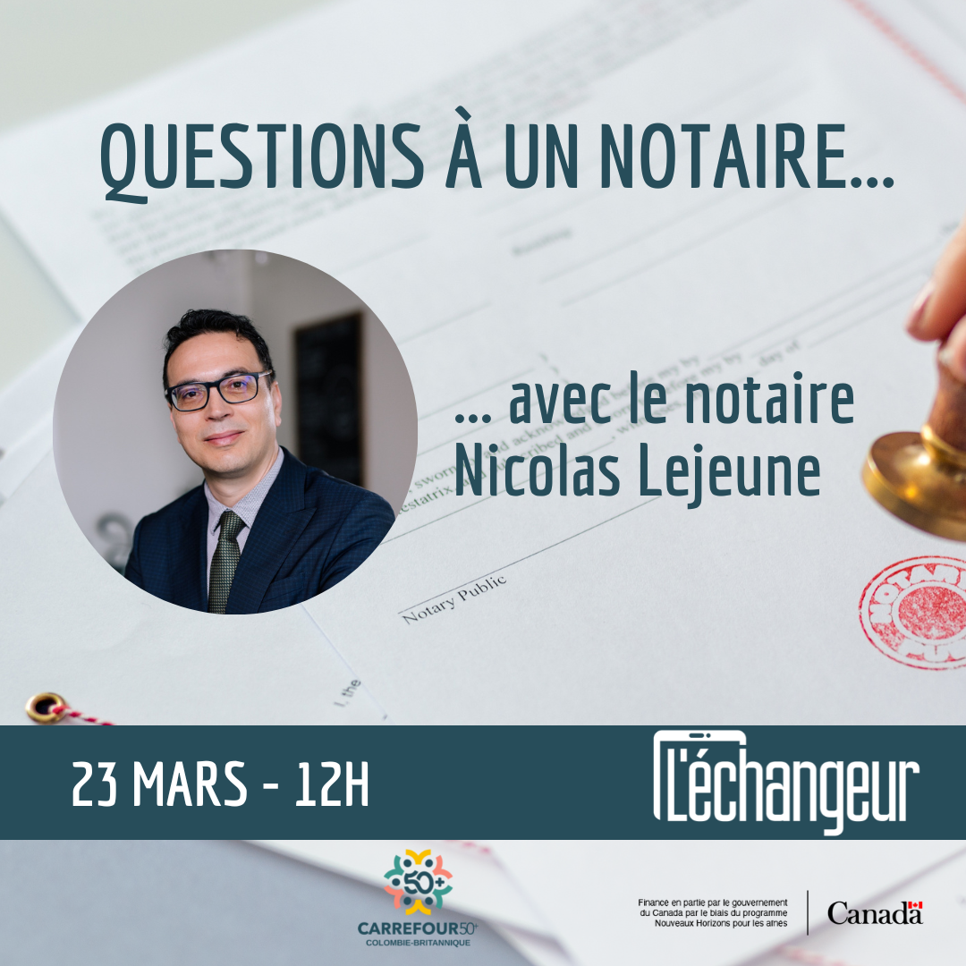 Questions à un notaire